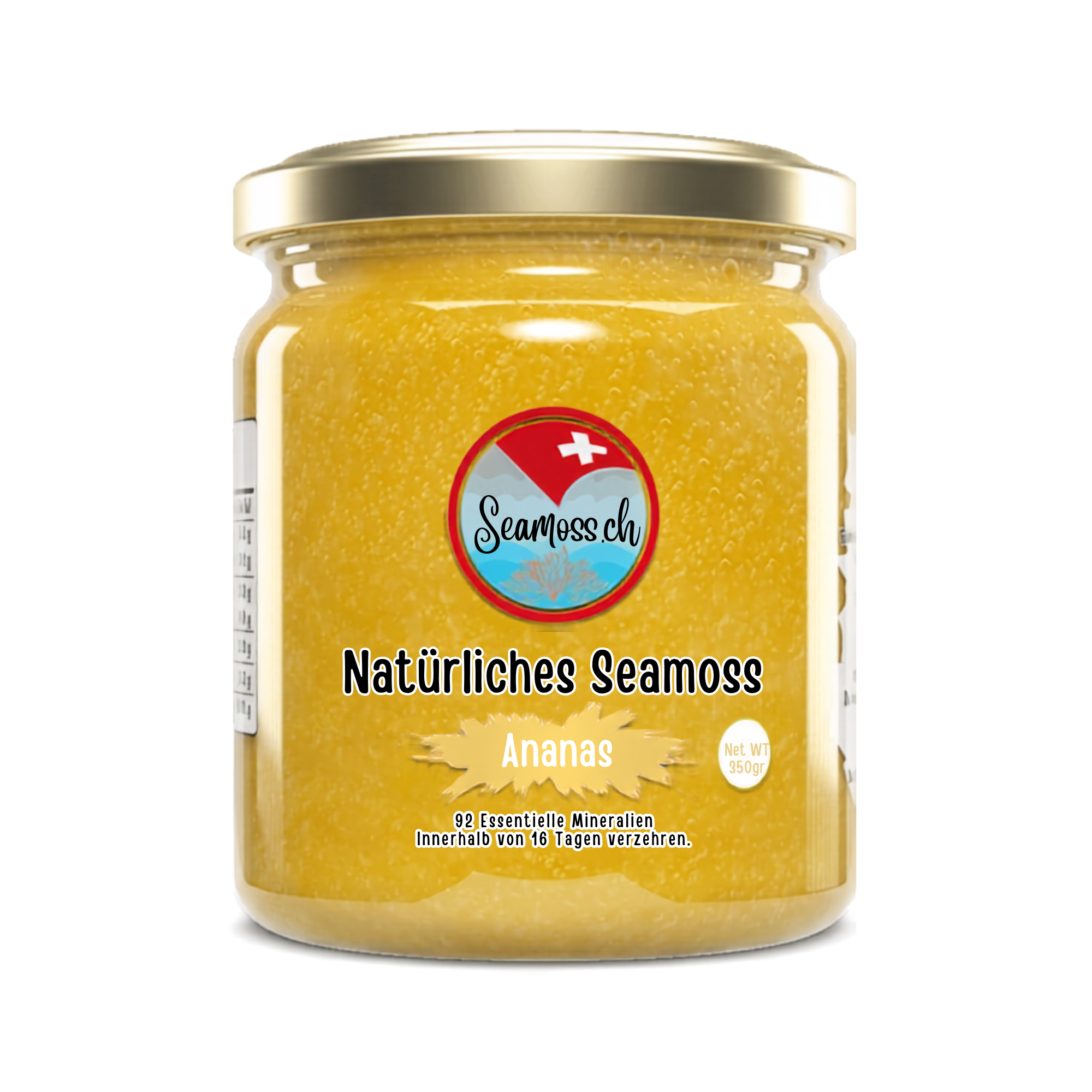 Sea Moss Gel Ananas - 350 g
